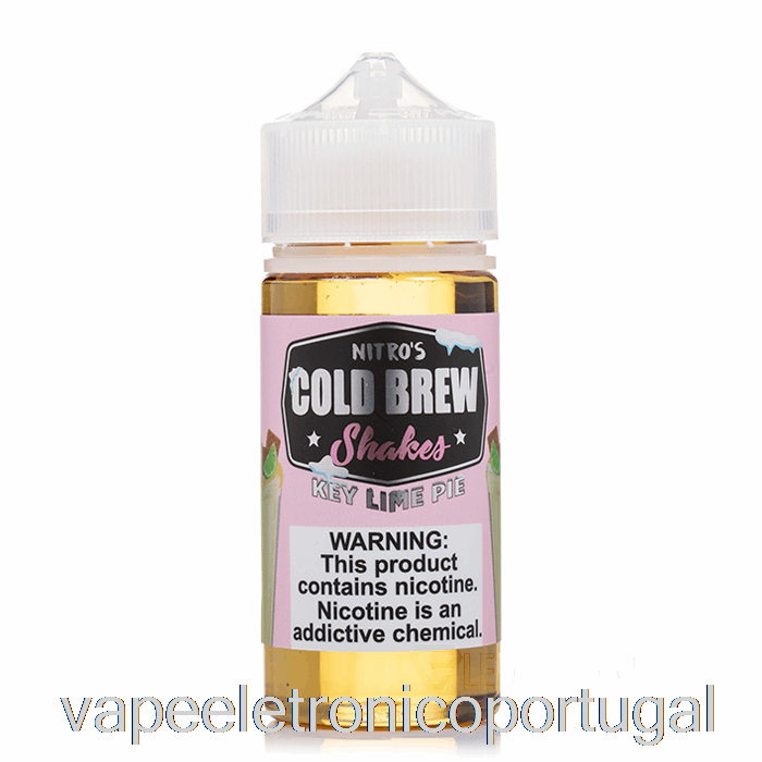 Vape Eletronico Key Lime Pie - Nitros Cold Brew - 100ml 0mg